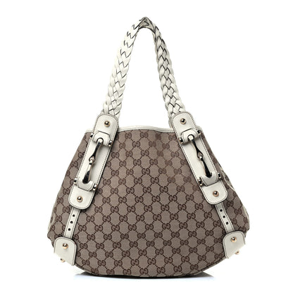 Gucci Monogram Pelham Shoulder Bag Off White 1 of 4