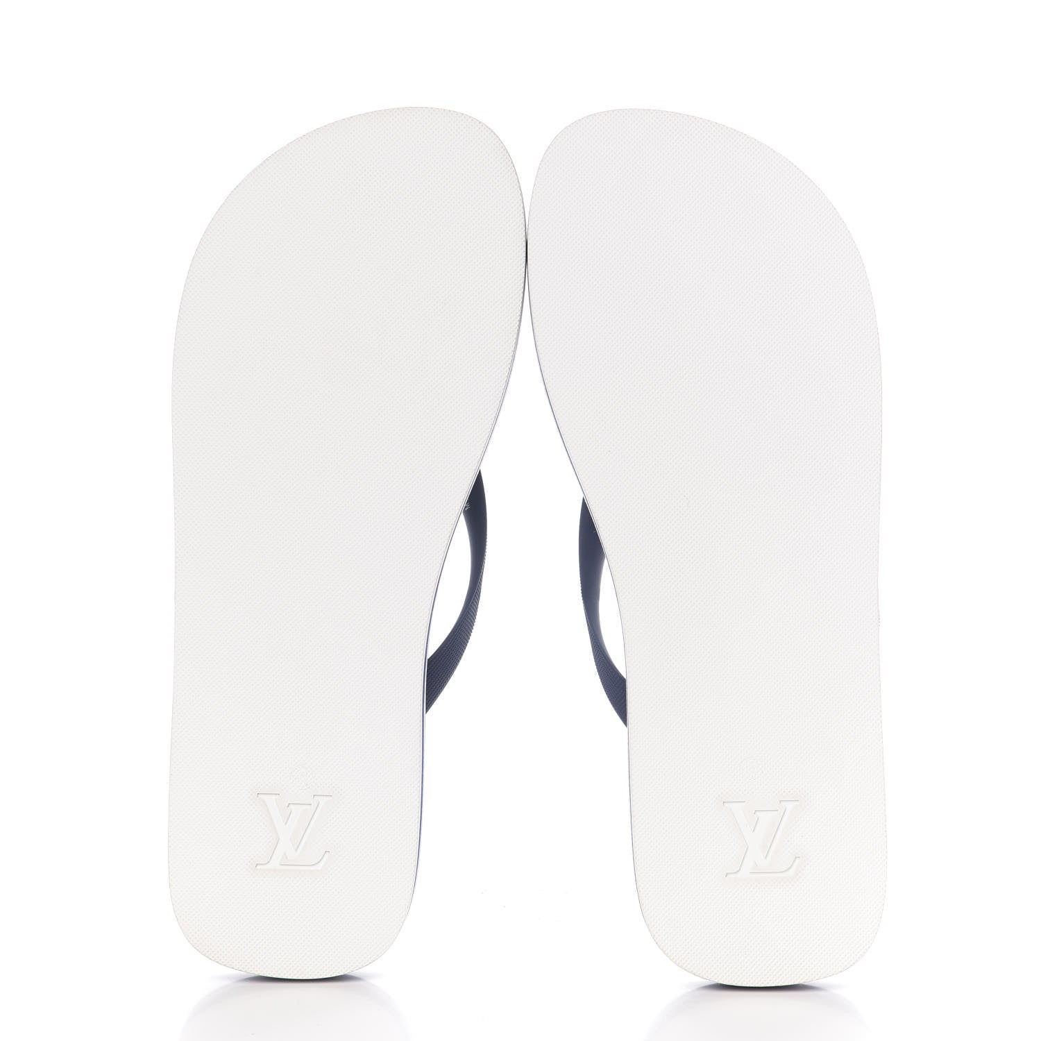 Louis Vuitton Rubber Mens Molitor Thong Sandals 10 Marine 5 of 7
