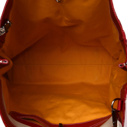 Goyard Goyardine Voltaire Tote Red 5 of 23