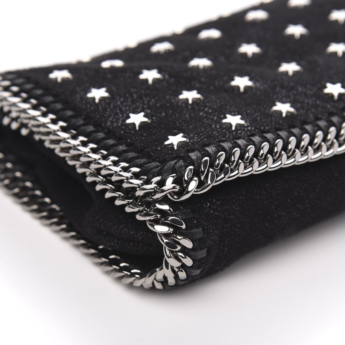 Shaggy Deer Star Falabella Crossbody Bag Black