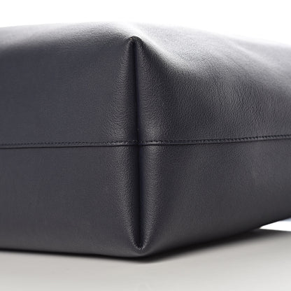 Saint Laurent Calfskin Large Shopping Tote Deep Marine 15 of 15
