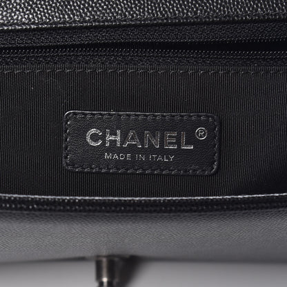 Chanel Caviar Quilted New Medium Boy Flap Black 6 of 13