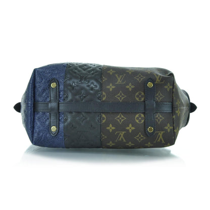 Louis Vuitton Monogram Stripes Medium Bag Marine 5 of 9
