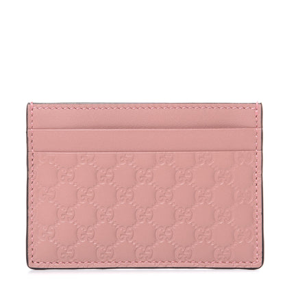 Gucci Microguccissima Card Holder Soft Pink 1 of 5