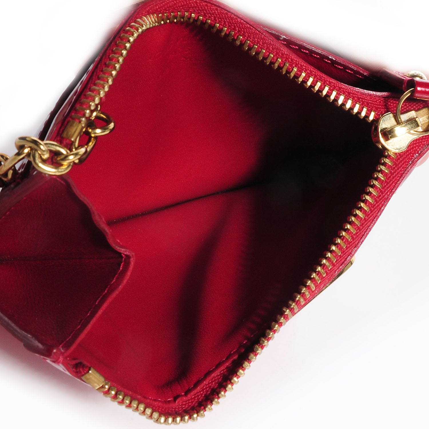Louis Vuitton Vernis Key Pouch Pomme D'Amour 5 of 7