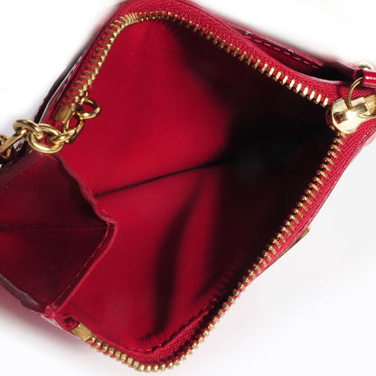 Louis Vuitton Vernis Key Pouch Pomme D'Amour 5 of 7