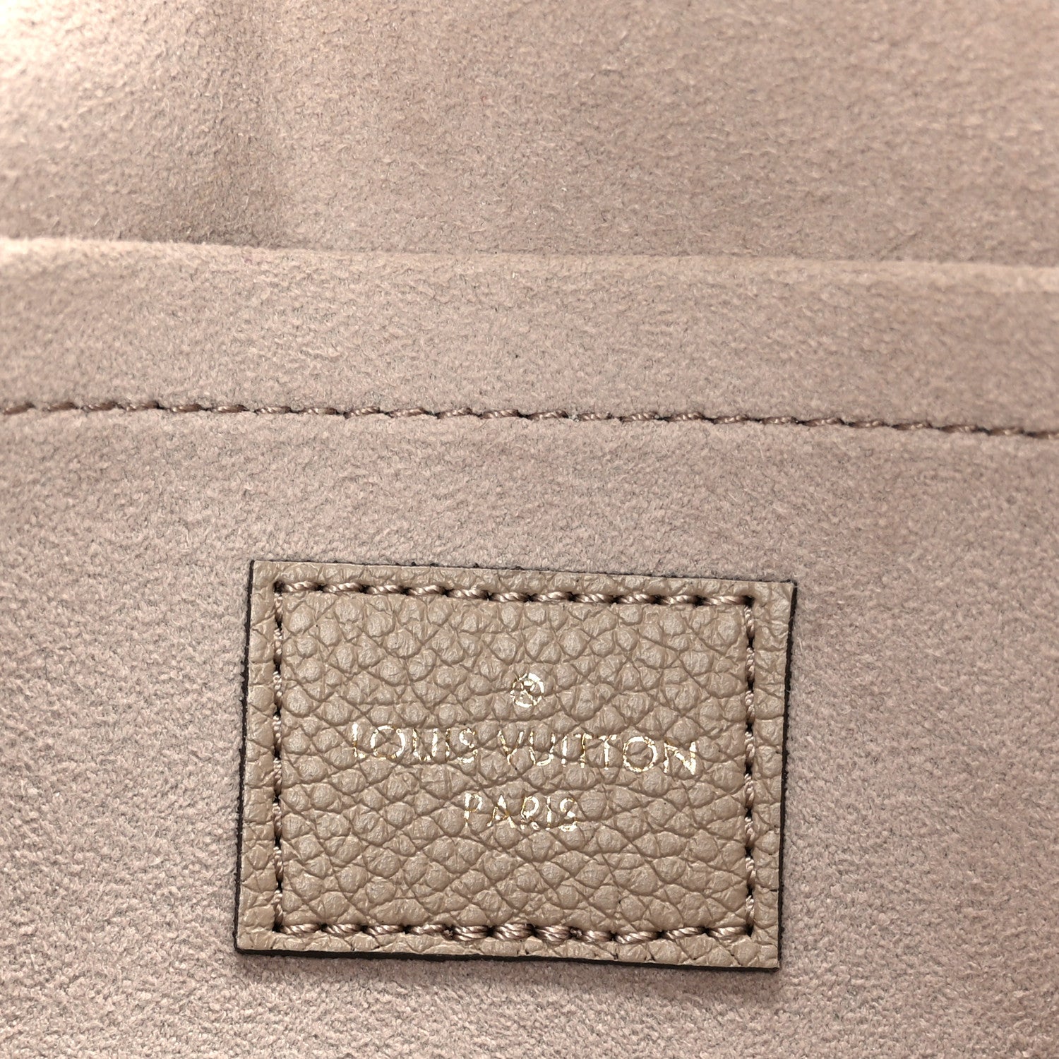 Louis Vuitton Empreinte Monogram Giant Felicie Pochette Tourterelle Creme 6 of 10