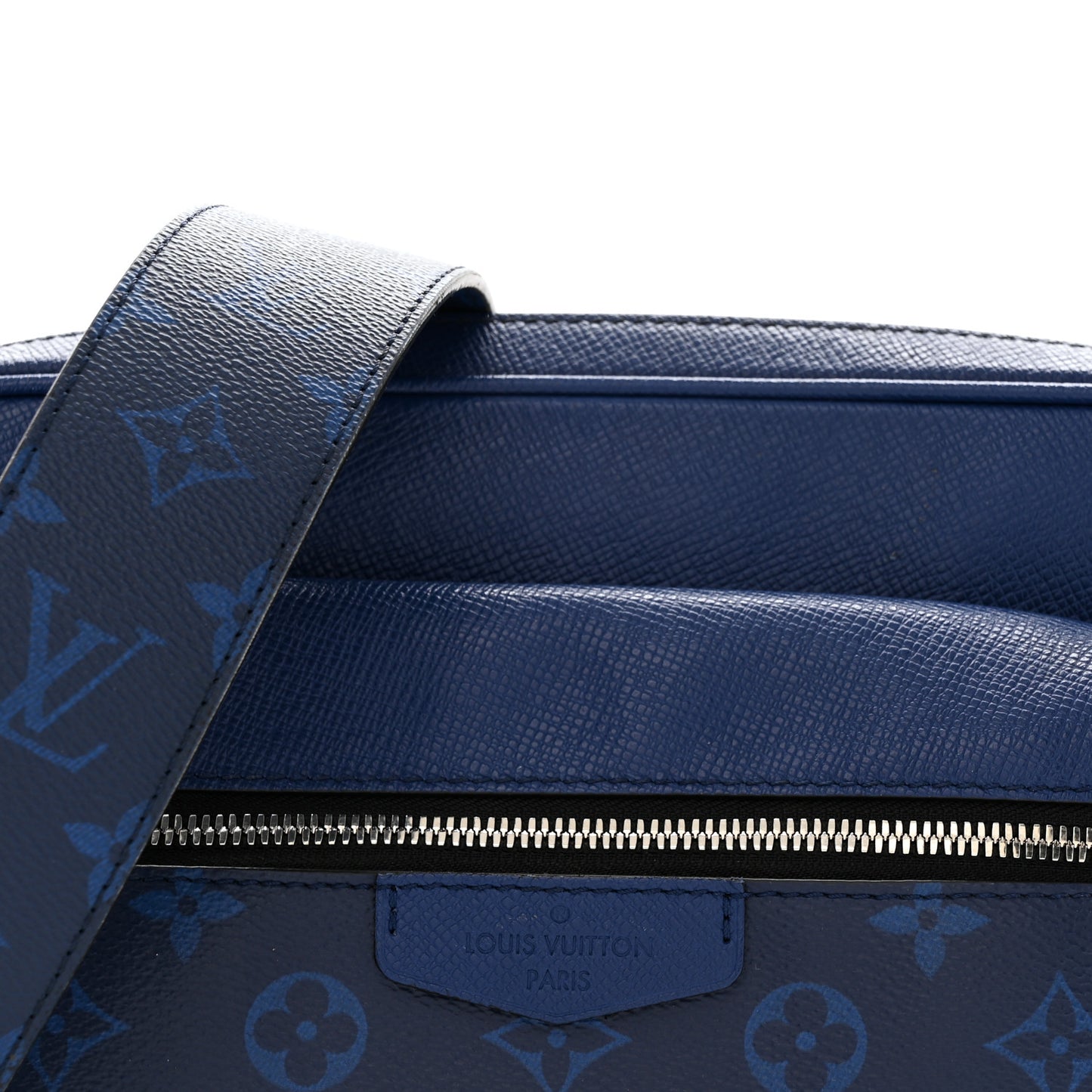 Taiga Monogram Outdoor Messenger Cobalt