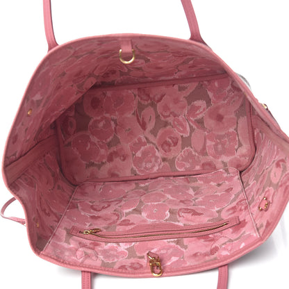 Louis Vuitton Monogram Articles de Voyage Ikat Neverfull MM Rose Velours 5 of 16