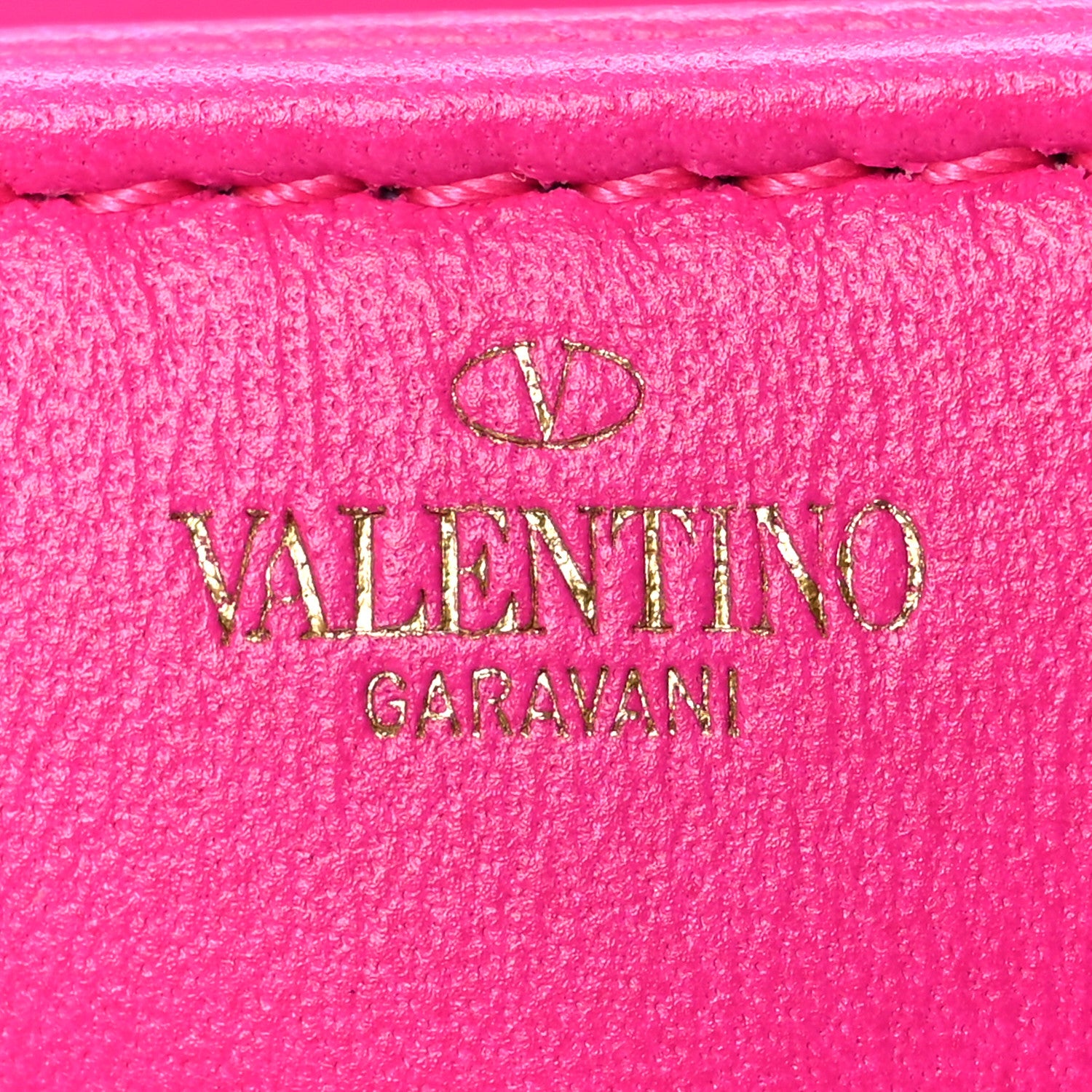 Valentino Garavani Nappa Micro One Stud Chain Bag Pink PP 6 of 10
