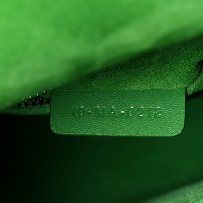 Christian Dior Lambskin Cannage Small Lady Dior Bright Green 7 of 12