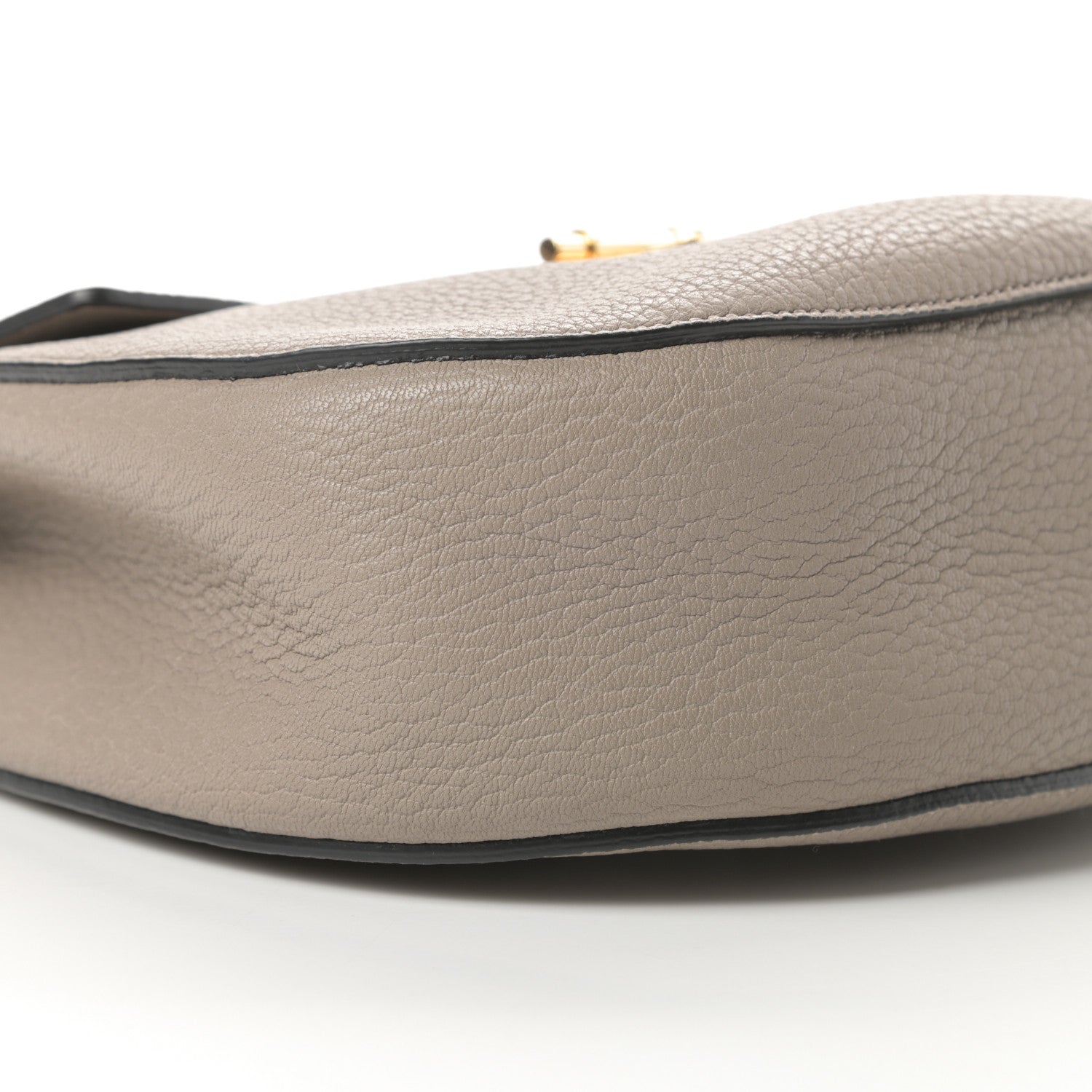 Chloe Grained Lambskin Drew Shoulder Bag Motty Grey 8 of 9