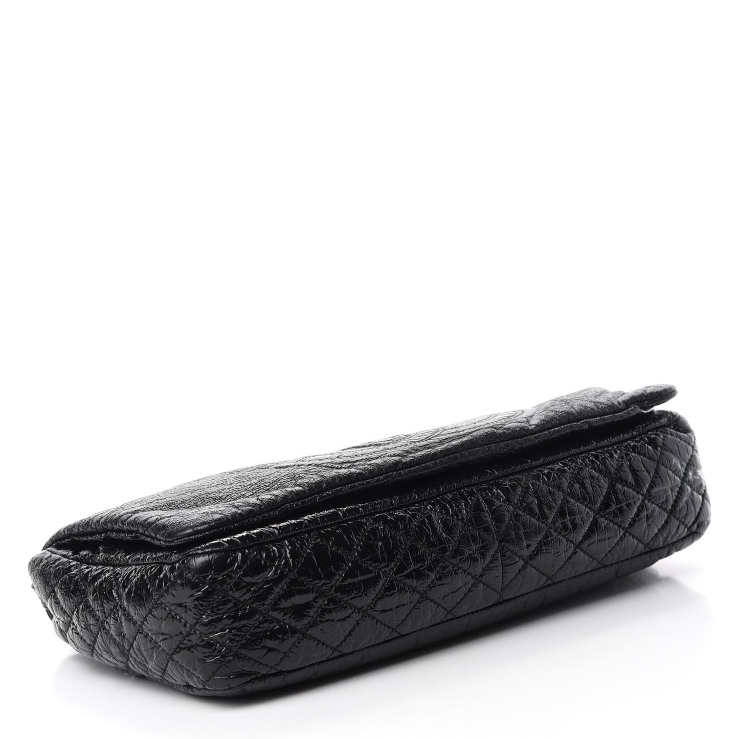 Vinyl Medium Rock and Chain Flap Black