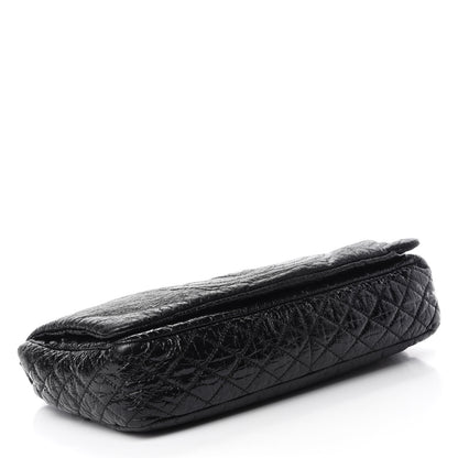 Chanel Vinyl Medium Rock and Chain Flap Black 4 of 10