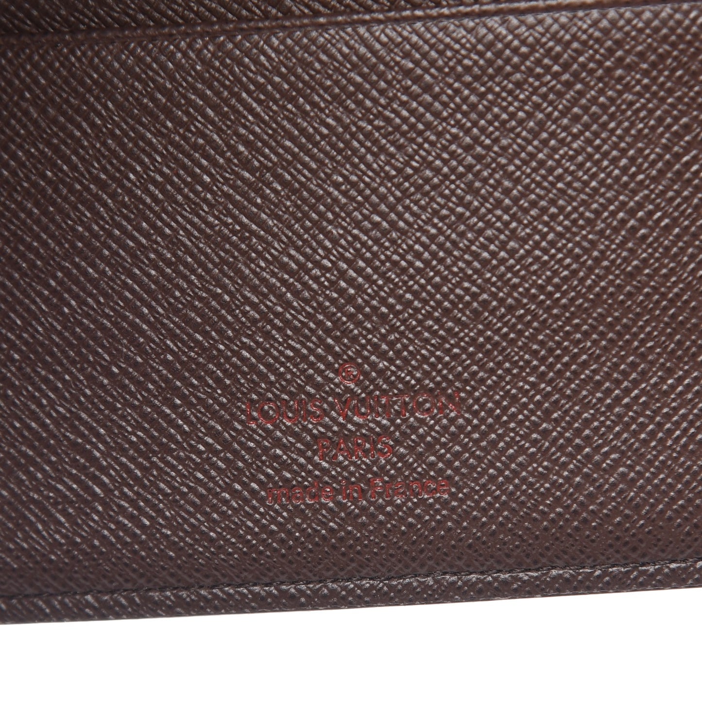 Damier Ebene Medium Ring Agenda Cover