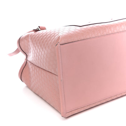 Gucci Soft Microguccissima Medium Tote Soft Pink 9 of 10