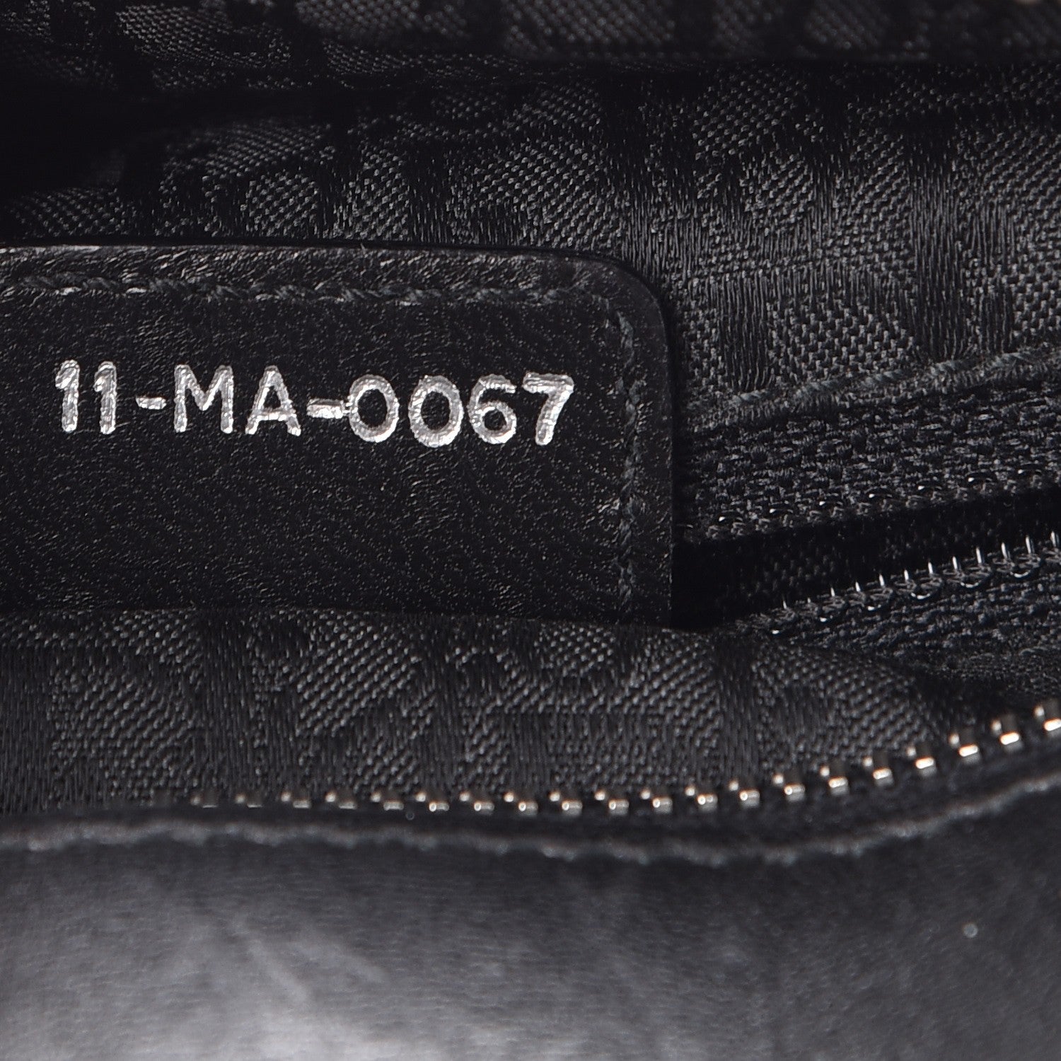 Christian Dior Lambskin Cannage Satchel Black 7 of 9