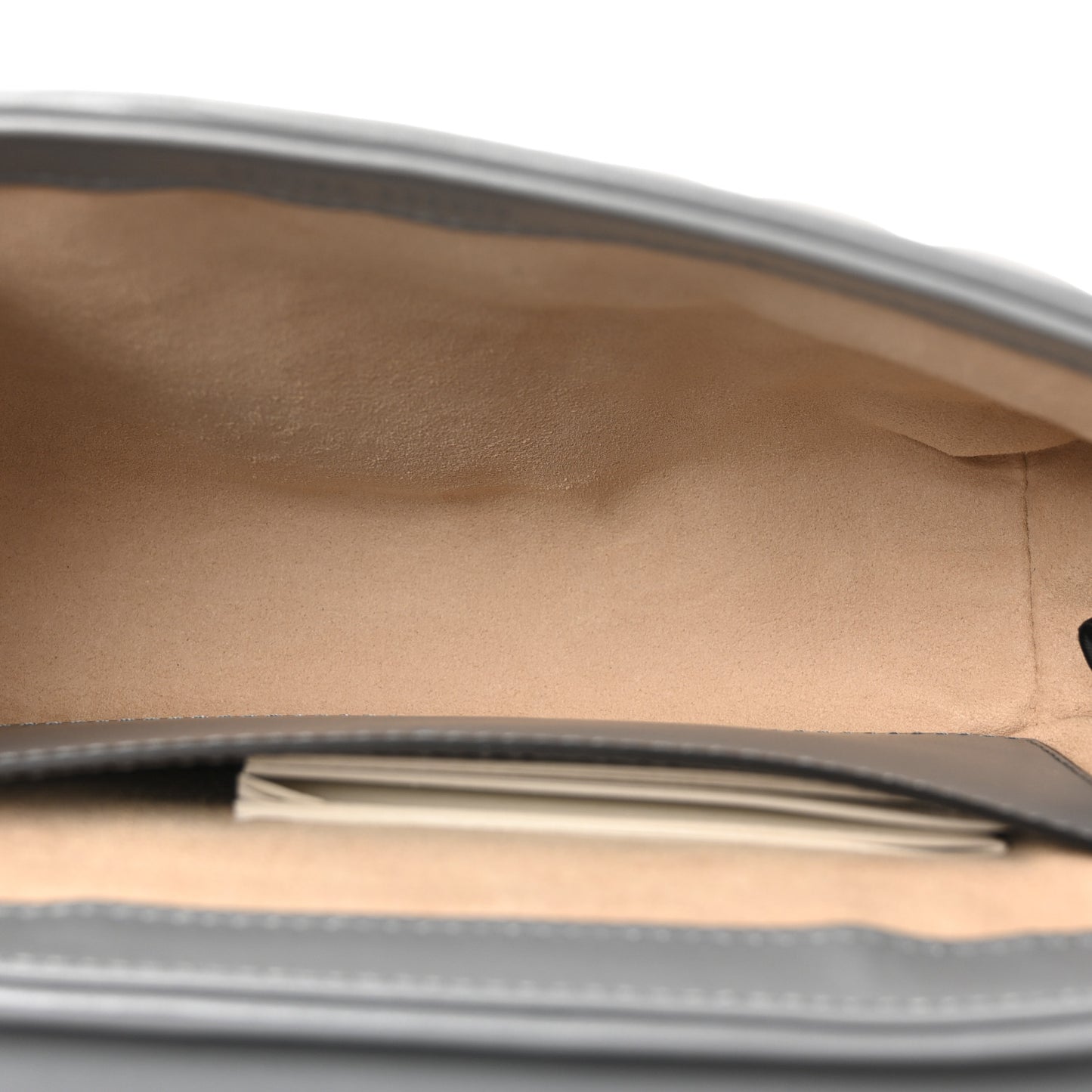 Calfskin Matelasse Aria Mini GG Marmont Shoulder Bag Deep Grey