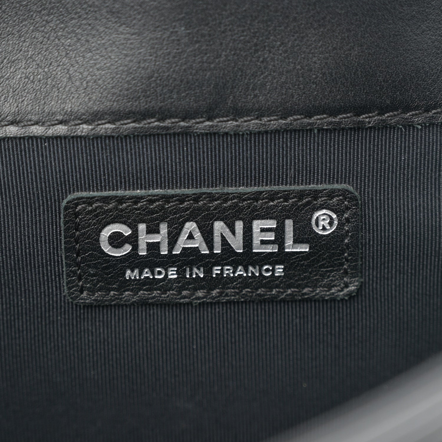 Chanel Calfskin Enchained New Medium Boy Flap Black 6 of 12