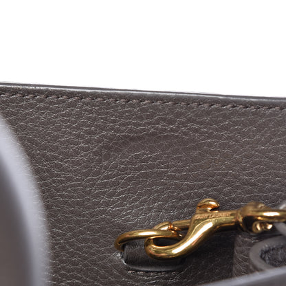 Saint Laurent Grained Calfskin Small Sac De Jour Fog 9 of 11