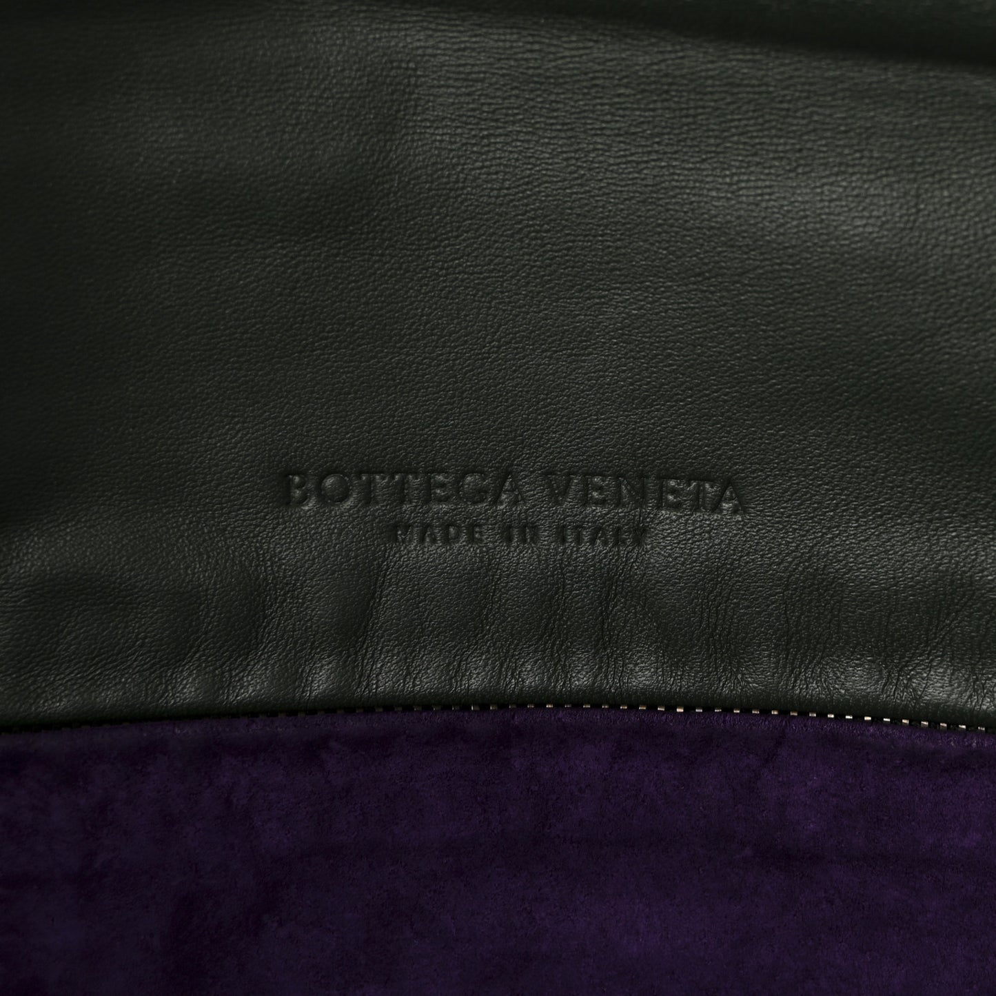 Nappa Intrecciato Messenger Bag Green