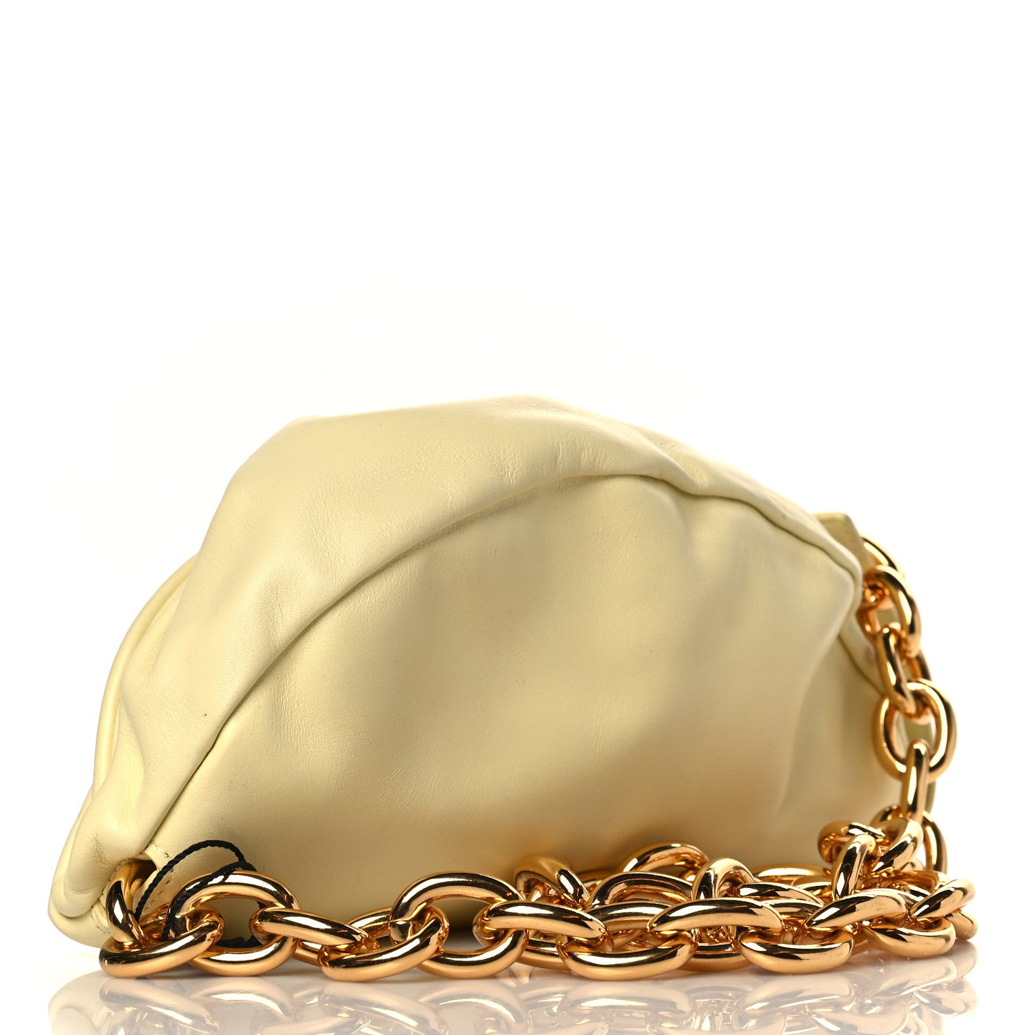 Bottega Veneta Nappa The Belt Chain Pouch Ice Cream 3 of 9