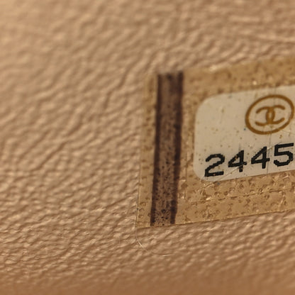 Chanel Caviar Quilted Jumbo Double Flap Beige 7 of 11
