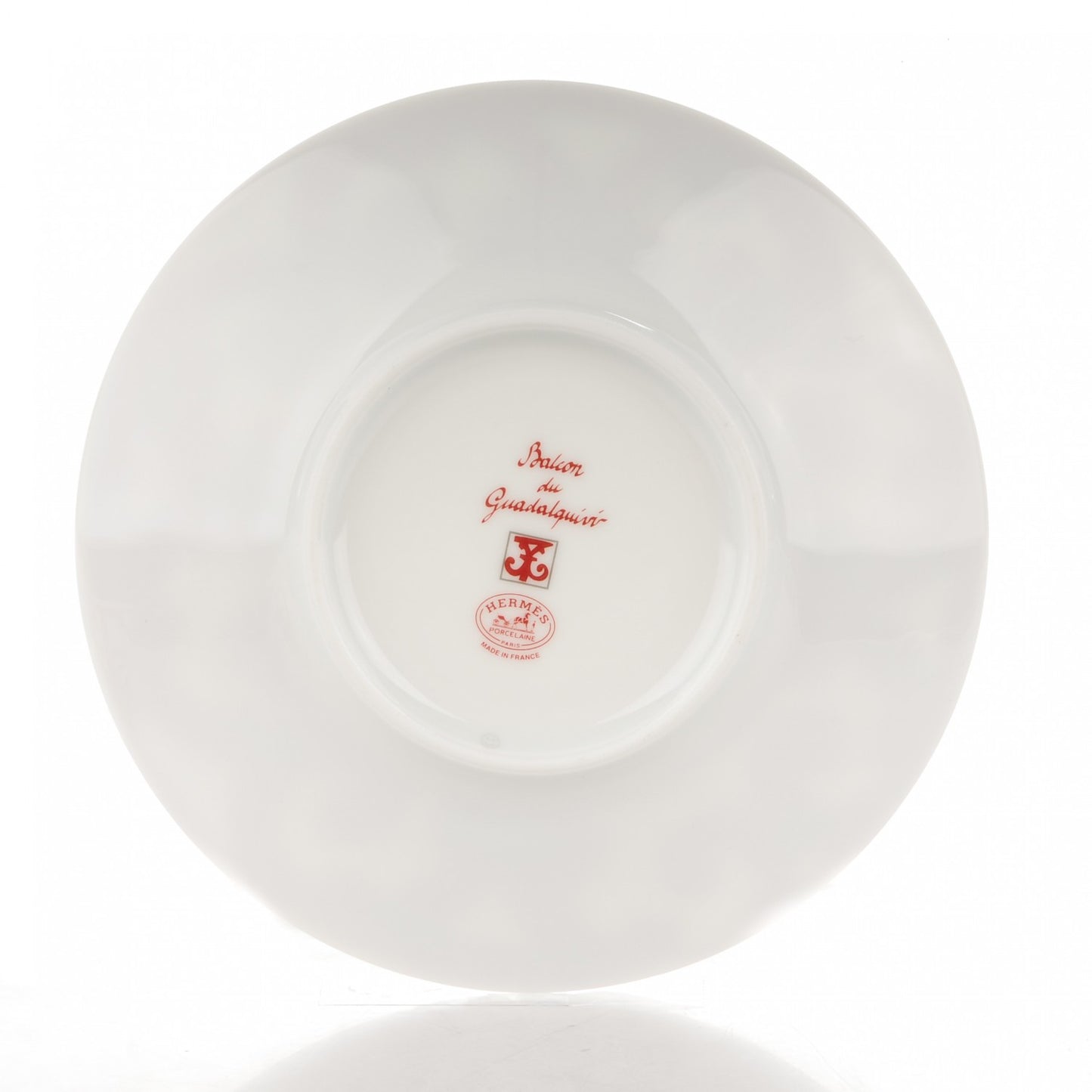 Porcelain Balcon du Guadalquivir Tea Cup and Saucer Set of 2