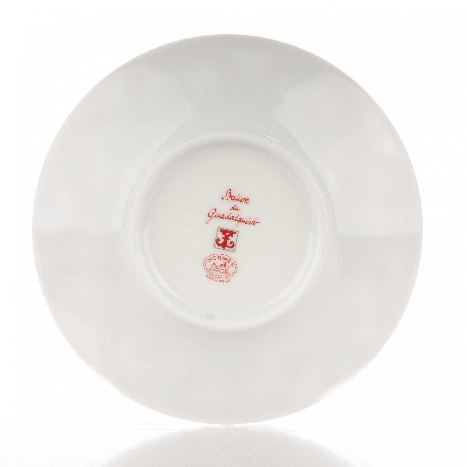 Hermes Porcelain Balcon du Guadalquivir Tea Cup and Saucer Set of 2 7 of 10