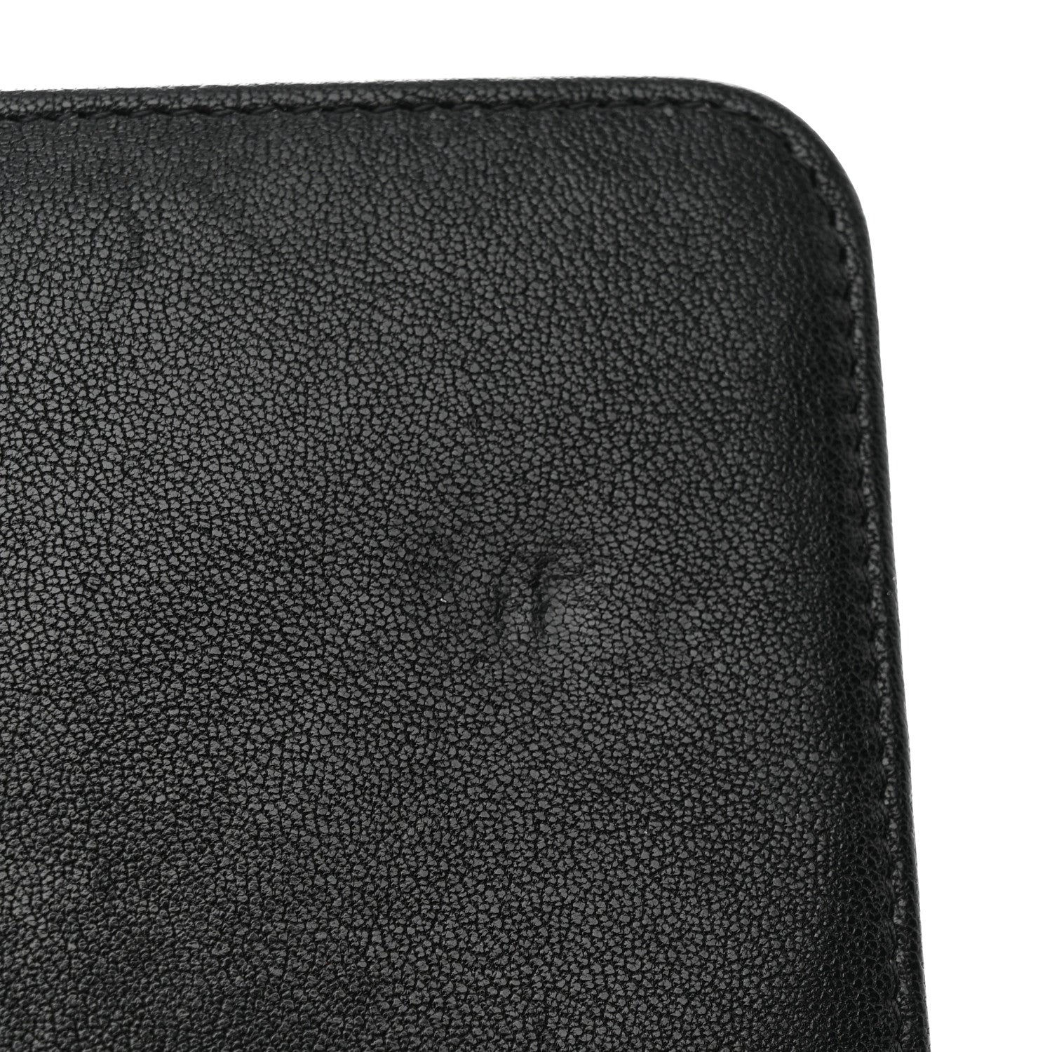 Chanel Caviar Chevron Quilted Vintage Mademoiselle Wallet On Chain WOC Black 12 of 13