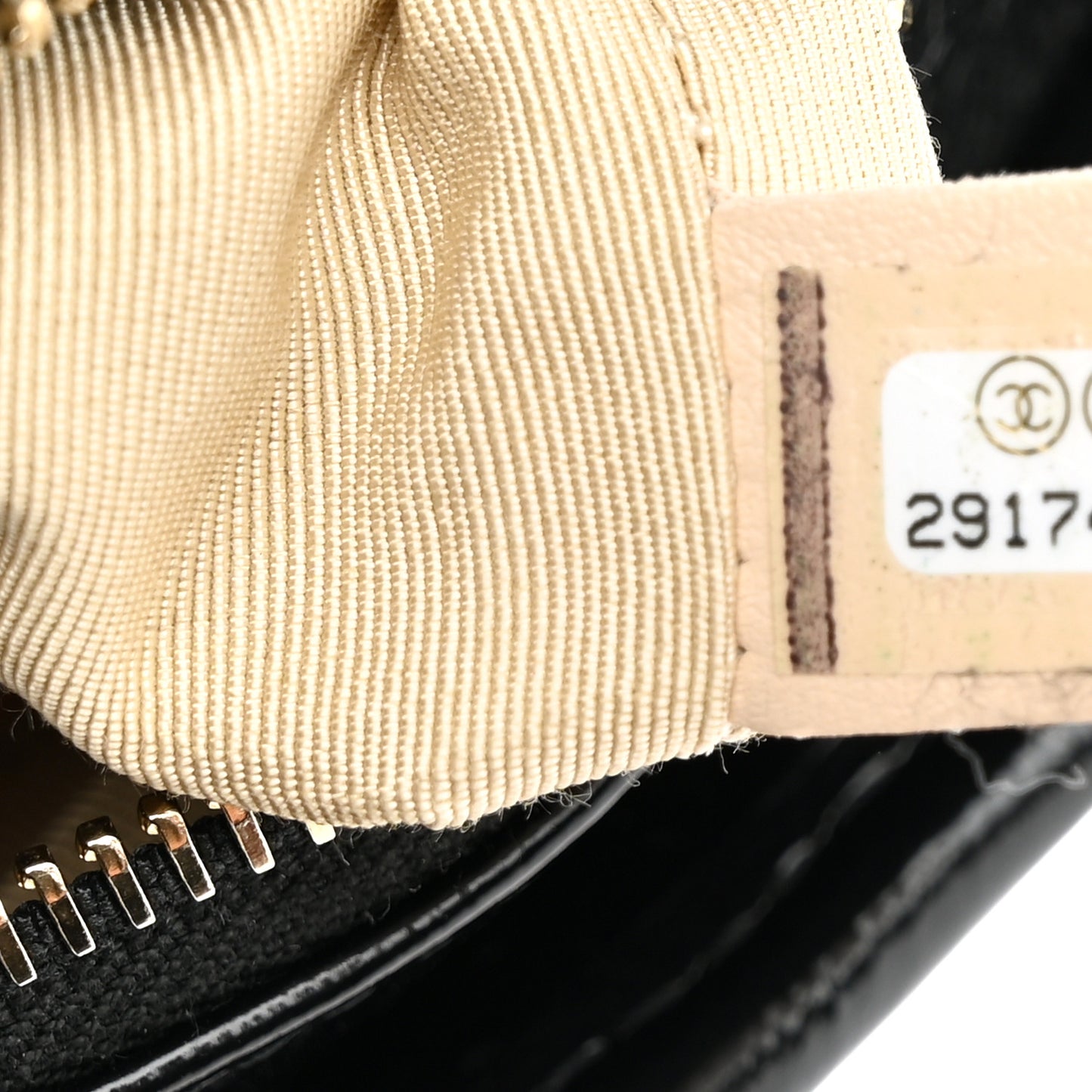 Rattan Calfskin Small Gabrielle Hobo Beige Black
