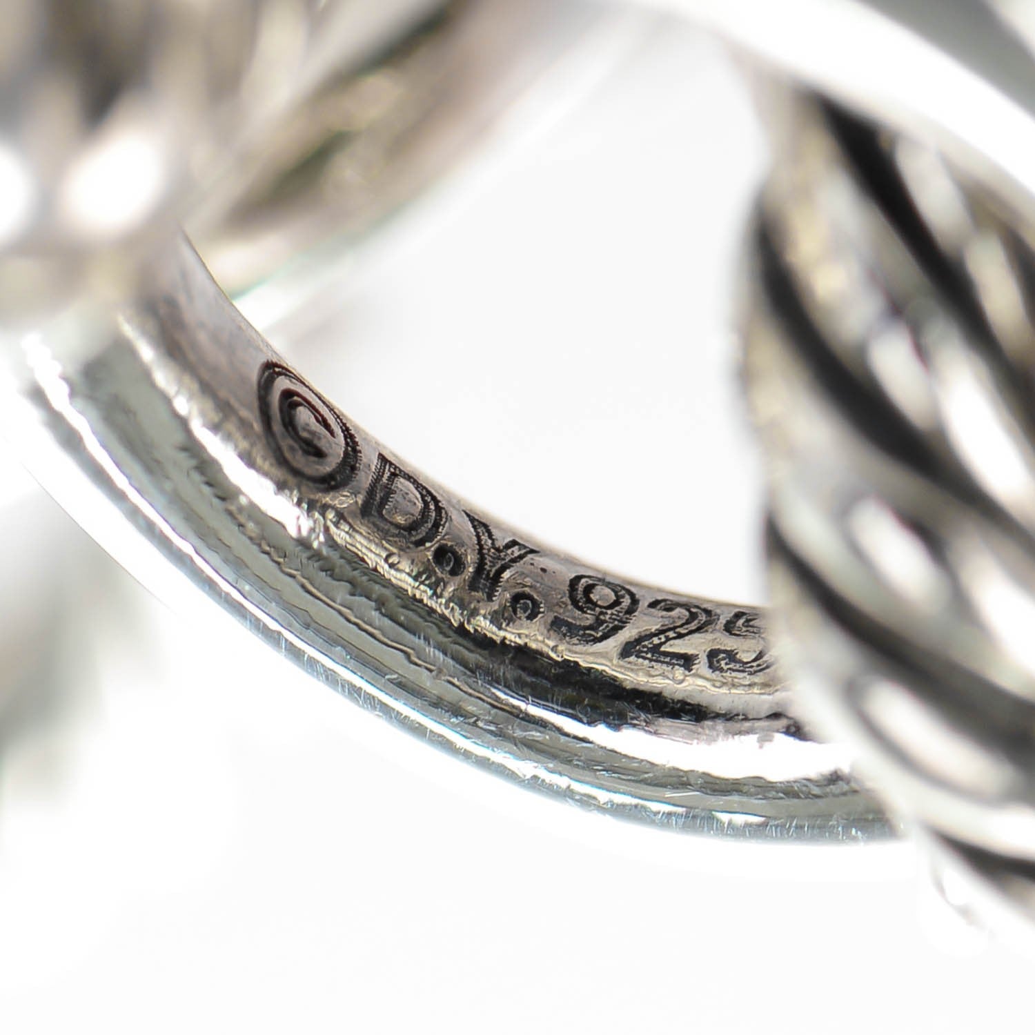 David Yurman Sterling Silver 12mm Large Oval Link Bracelet 6 of 7
