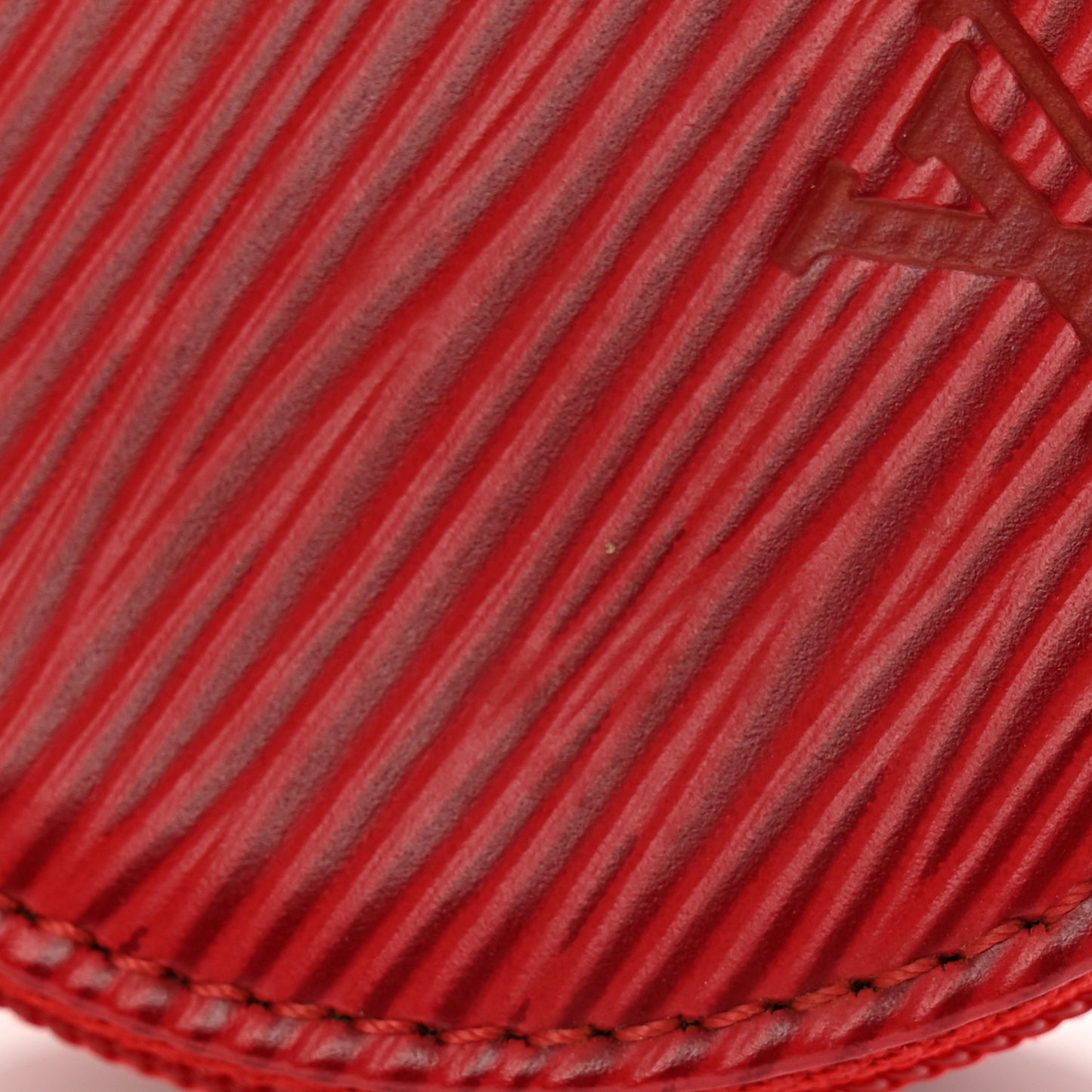 Epi Ecrin Bijoux 10cm Jewelry Box Case Red