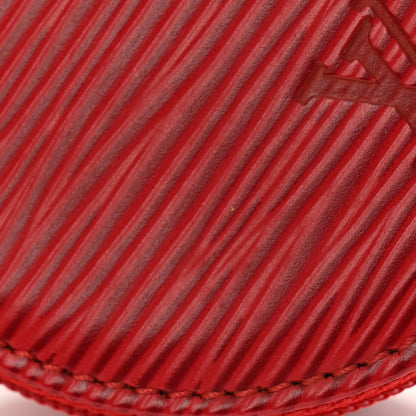 Louis Vuitton Epi Ecrin Bijoux 10cm Jewelry Box Case Red 7 of 9