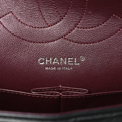 Chanel Aged Calfskin Chevron Quilted 2.55 Reissue 226 So Black 6 of 9