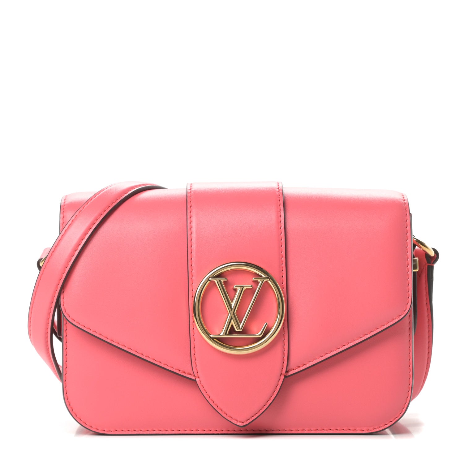 Louis Vuitton Smooth Calfskin LV Pont 9 Dahlia 1 of 9