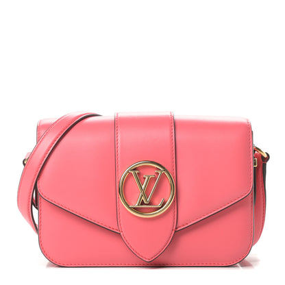 Louis Vuitton Smooth Calfskin LV Pont 9 Dahlia 1 of 9