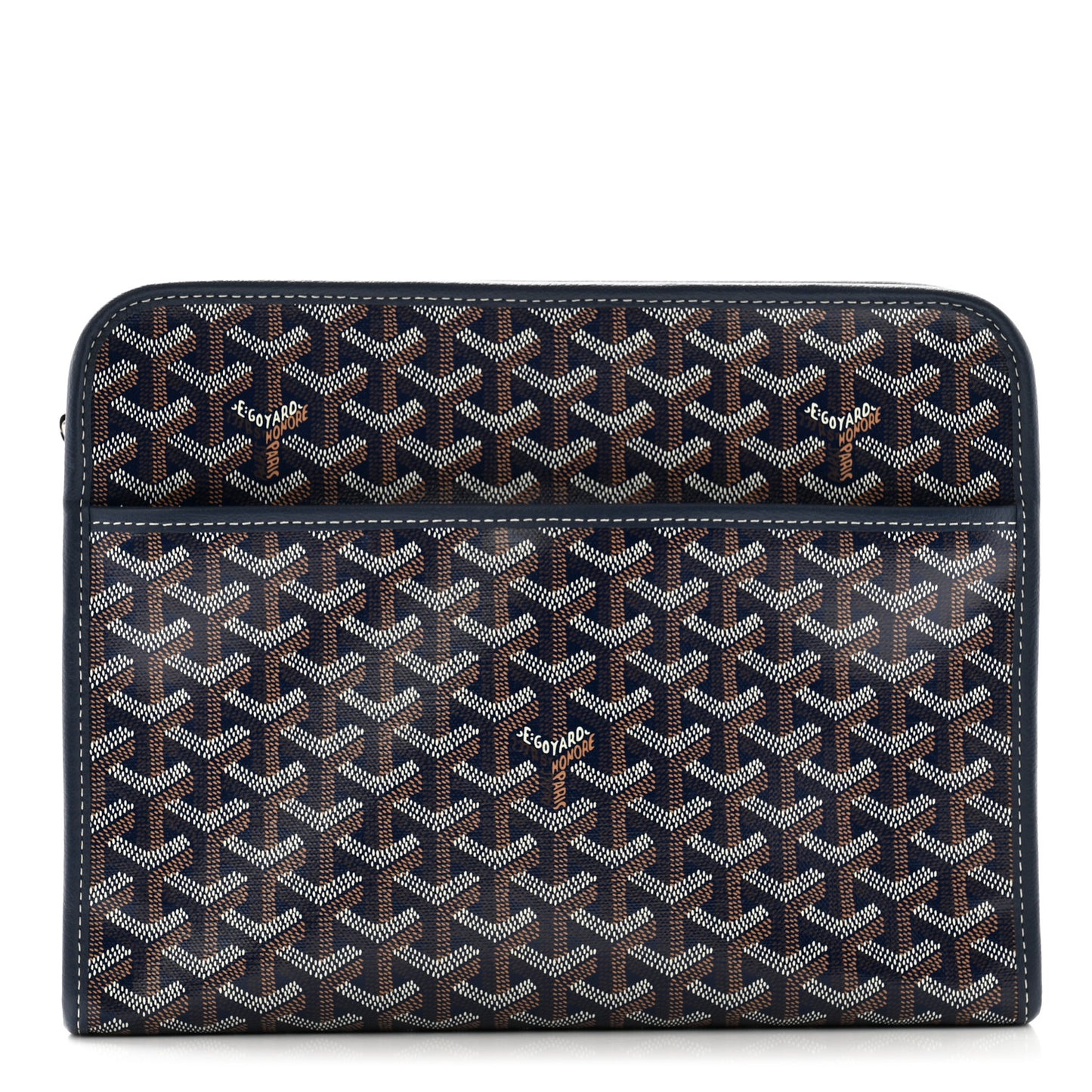 Goyardine Jouvence GM Toiletry Pouch Navy
