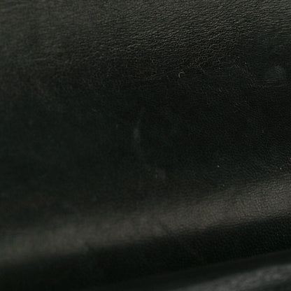 Chanel Lambskin Quilted Medium Double Flap Black 12 of 24
