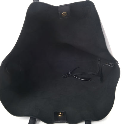 Saint Laurent Calfskin Large Shopping Tote Black 4 of 9