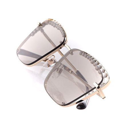Chanel Pearl Sunglasses 4235-H Light Brown 7 of 8