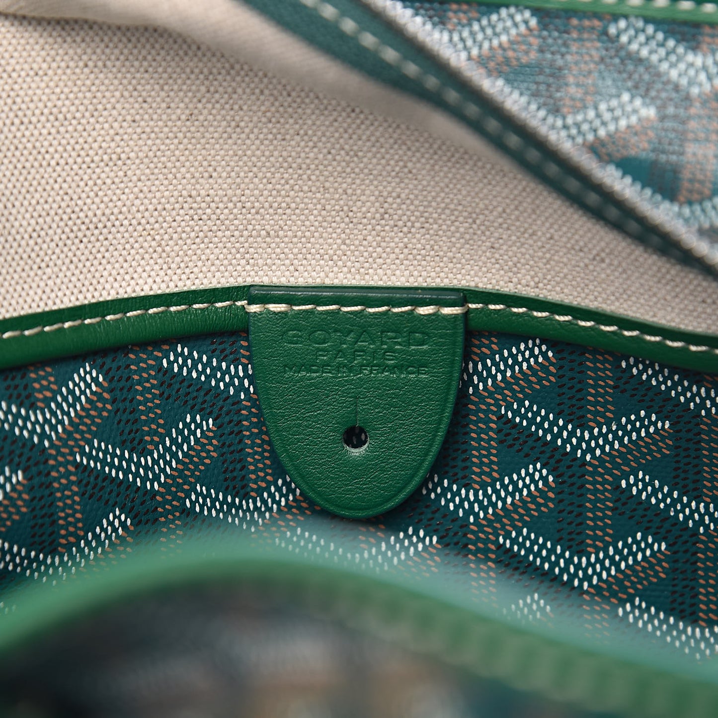 Goyardine Artois PM Green