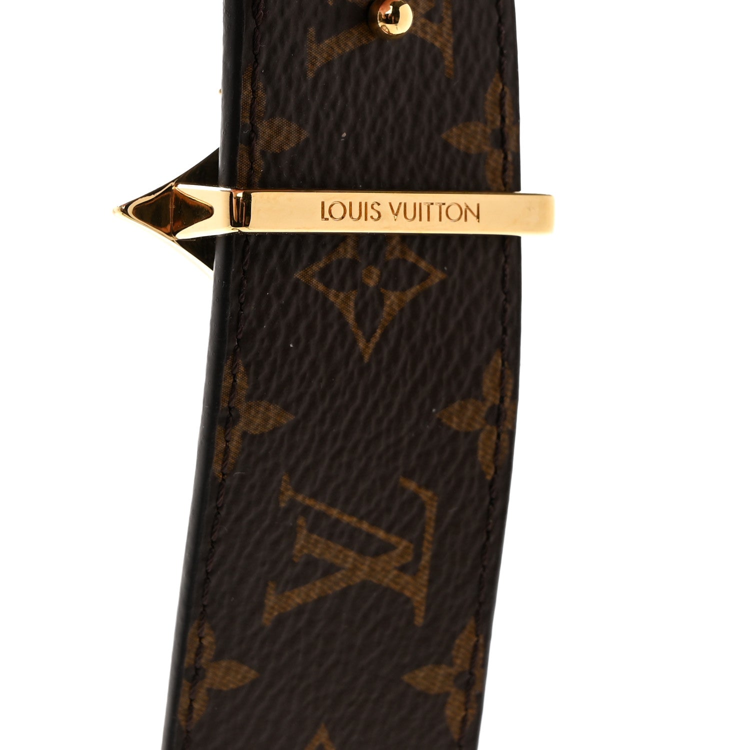 Louis Vuitton Calfskin Monogram 30mm Flowergram Reversible Belt 90 36 Black 4 of 7