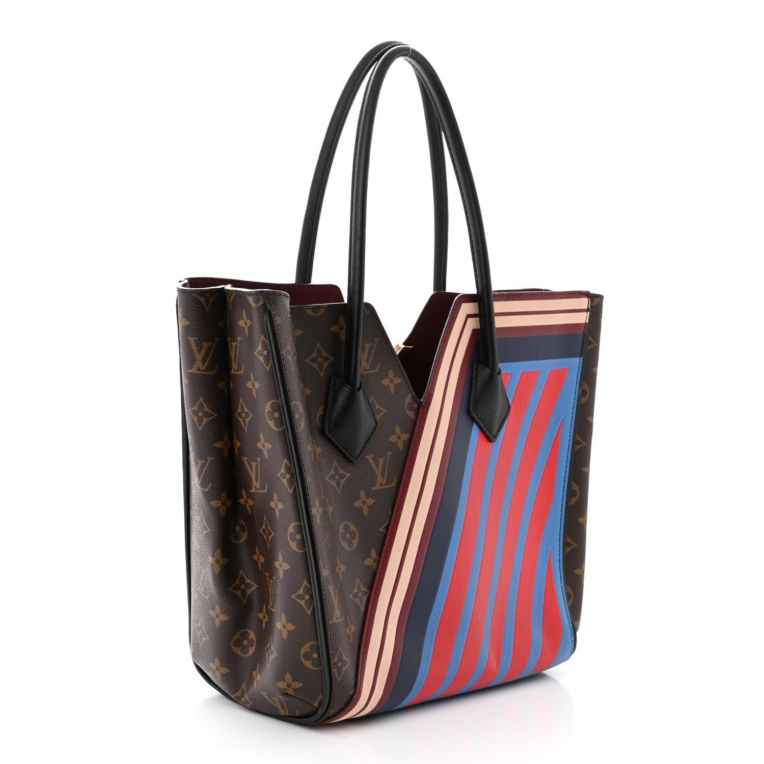Louis Vuitton Calfskin Monogram Kimono Tote MM 3 of 10