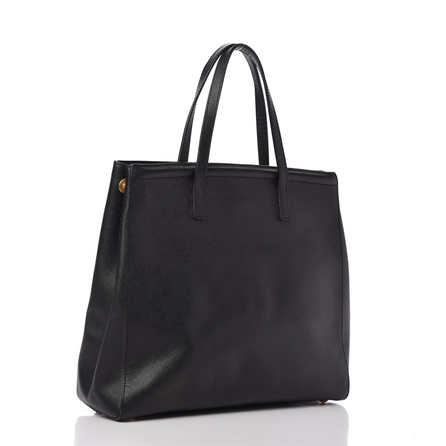 Saffiano Soft Tote Black