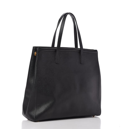 Prada Saffiano Soft Tote Black 3 of 10