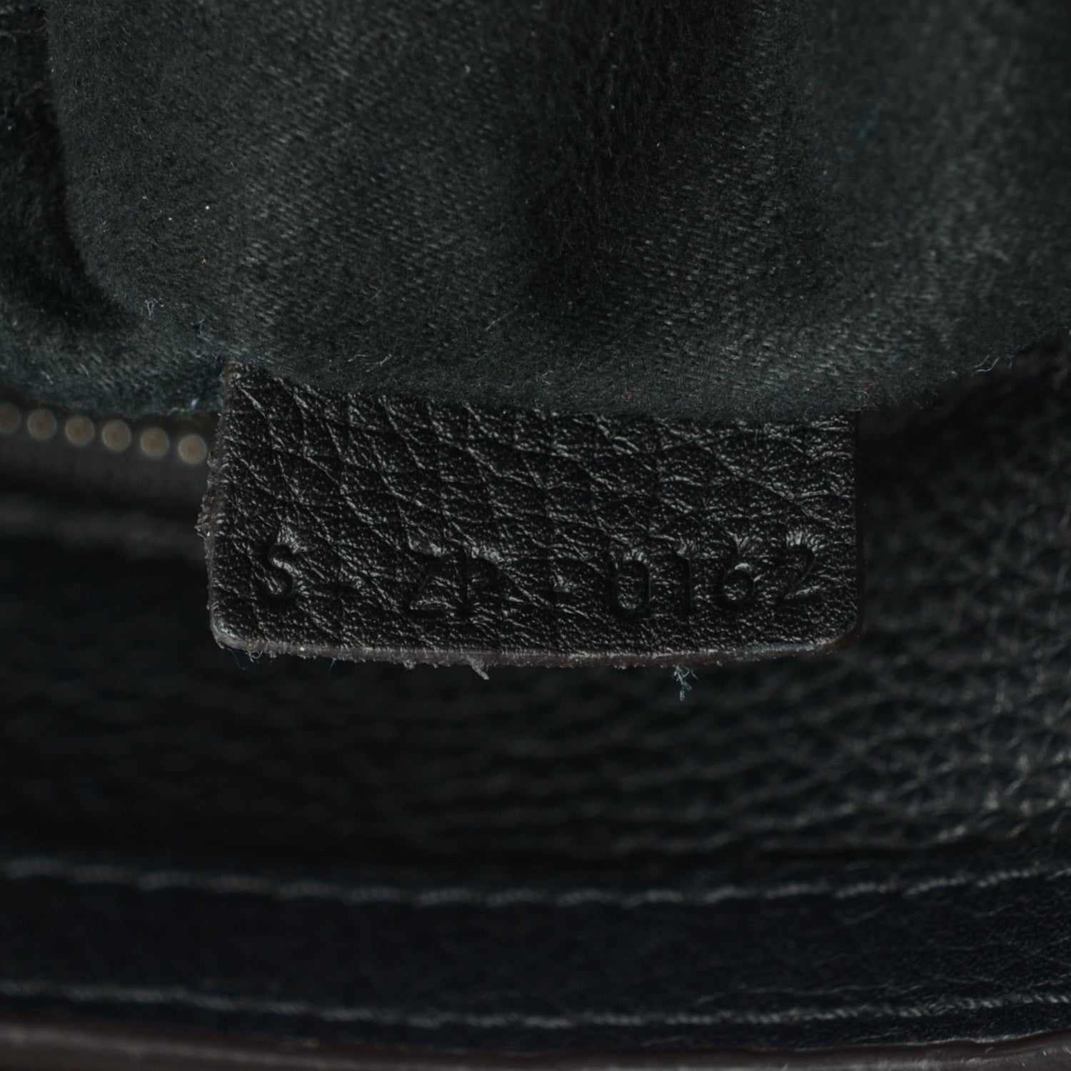 Celine Drummed Calfskin Nano Luggage Black 7 of 8