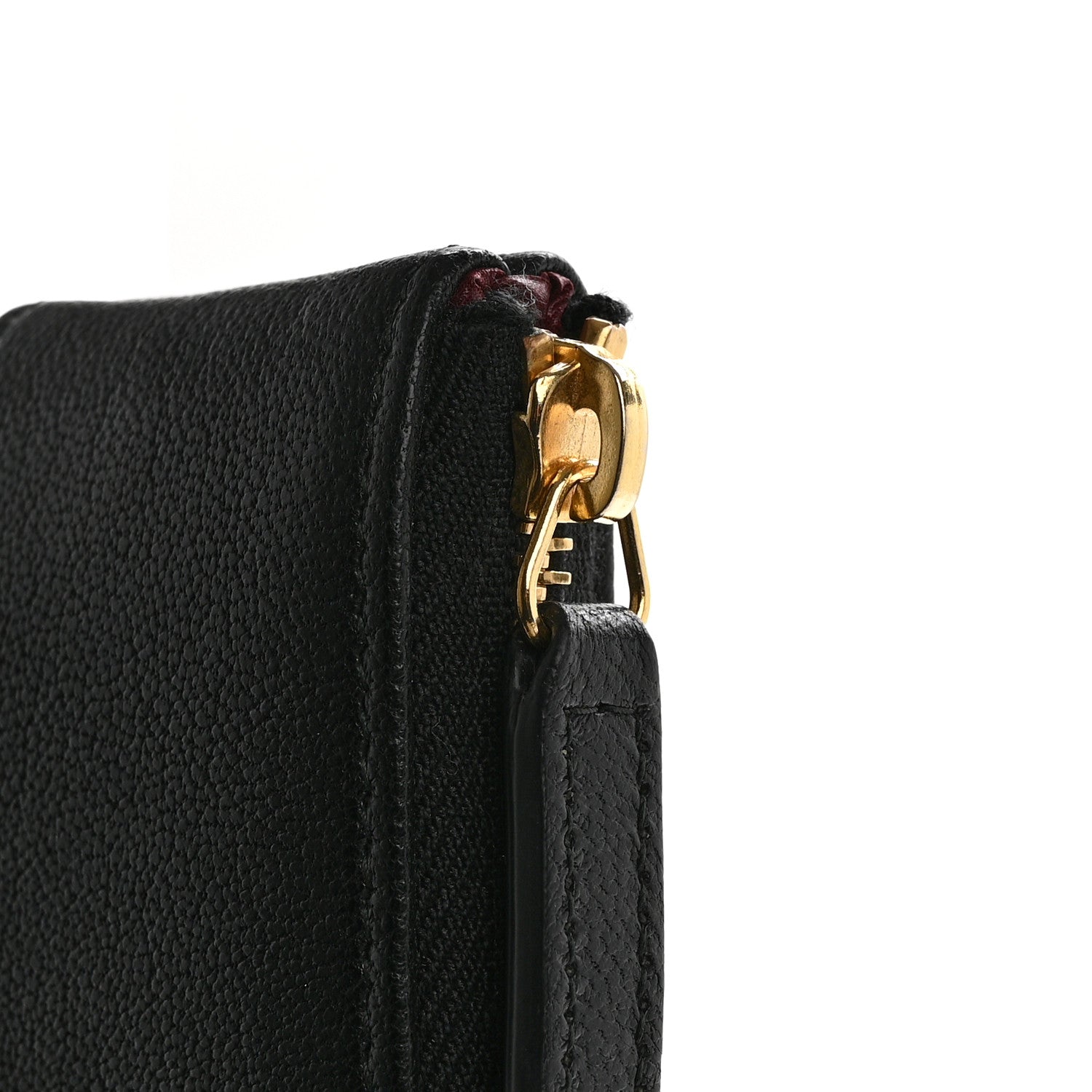 Chanel Lambskin Quilted Large Vintage Mademoiselle Cosmetic Case Black 7 of 9