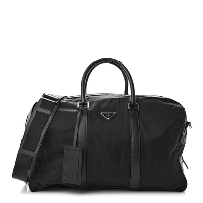 Prada Tessuto Nylon Saffiano Duffle Black 1 of 18