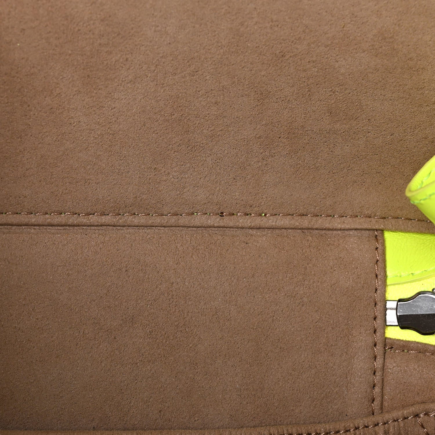 MCM Visetos Vanity Case Neon Yellow 11 of 11
